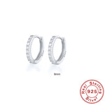 Pendientes de Aro S925 en Plata de Ley, con Turquesa y Circonitas, Baño de Oro 18K