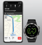 Reloj Deportivo GPS Multideporte, Sumergible, para Ciclismo, Running y Natación