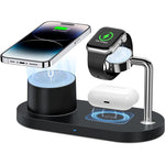 Cargador Inalámbrico Magnético 3 en 1 para Móvil, Auriculares y Reloj