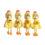 Adorno Colgante de Pascua, Pollito y Huevo