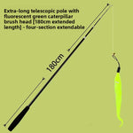 Varita Interactiva Extensible para Gatos con Cabezales Intercambiables