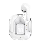 Auriculares Bluetooth Air31 HK3, Diseño Transparente, Cancelación de Ruido Digital