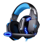Auriculares Gaming G2000 con Iluminación LED, Graves Potentes, para PC y PS4