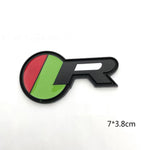 Emblema Metálico Deportivo Estilo "R" para Maletero