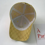 Gorra de Béisbol Bordada de Algodón, Ajustable, para Golf y Pesca, Unisex
