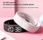 Reloj Inteligente Deportivo para Mujer, Contador de Pasos, Alarma de Vibración, Resistente al Agua