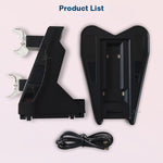 Base Cargadora Compatible con Mando PS5, Cargador para Mando de Videojuegos