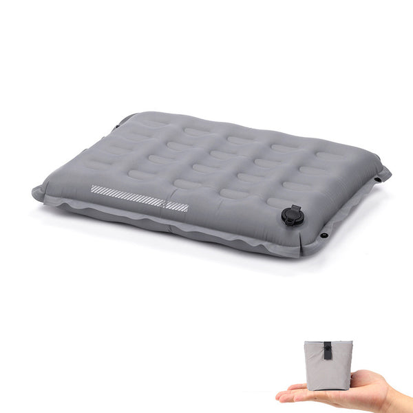 Cojín Autoinflable para Camping, Acolchado, Ligero e Impermeable, Plegable
