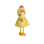 Adorno Colgante de Pascua, Pollito y Huevo