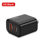 Cargador Ultra Rápido 55W, USB + PD