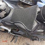 Funda de Asiento de Moto 3D de Malla, Protección Solar y Aislante Térmico, Transpirable