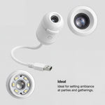 Luz Nocturna de Proyección USB, Ambiente Decorativo para Dormitorio