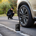 Hinchador Eléctrico Recargable 150PSI con Luz y Pantalla LCD, para Coche y Bicicleta