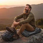Cojín Autoinflable para Camping, Acolchado, Ligero e Impermeable, Plegable