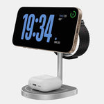 Cargador Inalámbrico Magnético KUXIU X85 3 en 1, Compatible con Ecosistema Apple