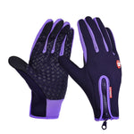 Guantes Impermeables Cortavientos para Ciclismo y Pesca, Dedo Completo, Unisex
