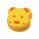 Molde DIY para Sándwiches, Diseño Infantil de Osito