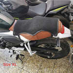 Funda de Asiento de Moto 3D de Malla, Protección Solar y Aislante Térmico, Transpirable