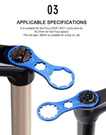 Llave para Desmontaje y Montaje de Guardapolvos de Horquilla de Bicicleta