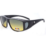 Gafas de Sol Polarizadas para Conducir y Pescar, con Cubierta Abatible para Gafas Graduadas