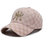 Gorra de Béisbol Bordada de Algodón, Ajustable, para Golf y Pesca, Unisex