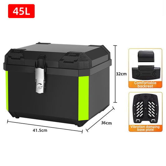Baúl Trasero para Moto 45L/55L, Desmontaje Rápido, Compatible con BMW R1200GS/R1250GS, Honda, Kawasaki, Suzuki