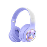 Auriculares Bluetooth AKZ-56 con Diseño de Mascota, Diadema, Batería de Larga Duración, Plegables