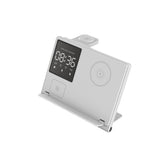 Cargador Inalámbrico Plegable 5 en 1 con Pantalla de Píxeles Animada