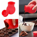 Cazo de Silicona para Derretir Chocolate