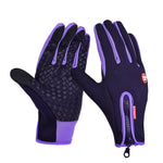 Guantes Impermeables Cortavientos para Ciclismo y Pesca, Dedo Completo, Unisex