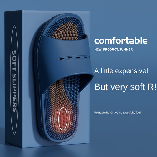 Chanclas de Masaje Antideslizantes para Baño, Reflexología, PVC