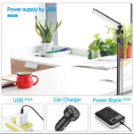 Luz LED Recargable para Camping con Poste Telescópico