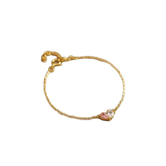 Pulsera Gota de Agua con Circonitas