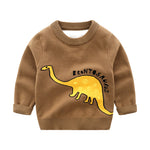 Jersey Infantil de Dinosaurio, Cuello Redondo