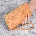 Cartera de Mano con Cremallera, Multifuncional