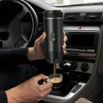 Máquina de Café Espresso Portátil con Pantalla Digital, 3 en 1, para Viaje y Camping