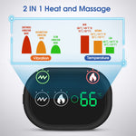 Soporte de Masaje para Hombros con Pantalla Táctil, Vibración y Calor, Recargable