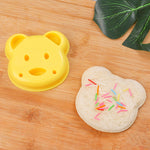 Molde DIY para Sándwiches, Diseño Infantil de Osito