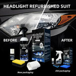 Kit Profesional de Restauración de Faros, Elimina Amarilleo y Oxidación, con Protección UV