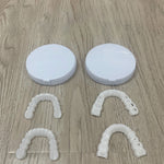 Fundas Dentales Blanqueadoras de Silicona, Superiores e Inferiores