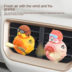 Ambientador de Coche para Rejilla de Ventilación, Láminas Perfumadas Trébol