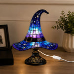 Lámpara Decorativa de Halloween, Sombrero de Bruja con USB