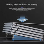 Soporte Plegable Ajustable para Portátil, Ultrafino y Portátil, Compatible con MacBook