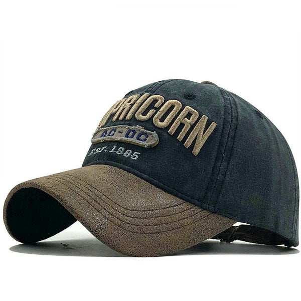 Gorra de Béisbol Vaquera con Bordado, Estilo Streetwear Unisex