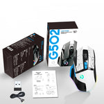 Ratón Inalámbrico Gaming RGB, Doble Modo 2.4G y Bluetooth