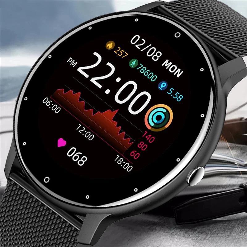 Reloj Inteligente con Monitor de Frecuencia Cardíaca, Tensión Arterial y Sueño