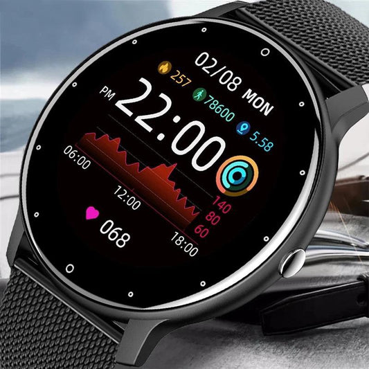 Reloj Inteligente con Monitor de Frecuencia Cardíaca, Tensión Arterial y Sueño
