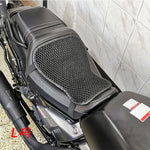 Funda de Asiento de Moto 3D de Malla, Protección Solar y Aislante Térmico, Transpirable