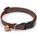 Collar Reflectante con Cascabel para Perro y Gato, Ajustable