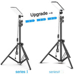 Luz LED Recargable para Camping con Poste Telescópico